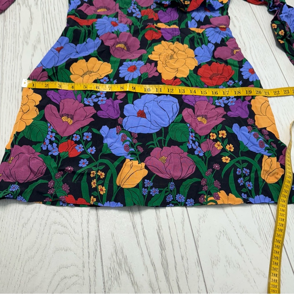 FARM Rio Colorful Floral Long Sleeve Dress - Picture 12 of 16